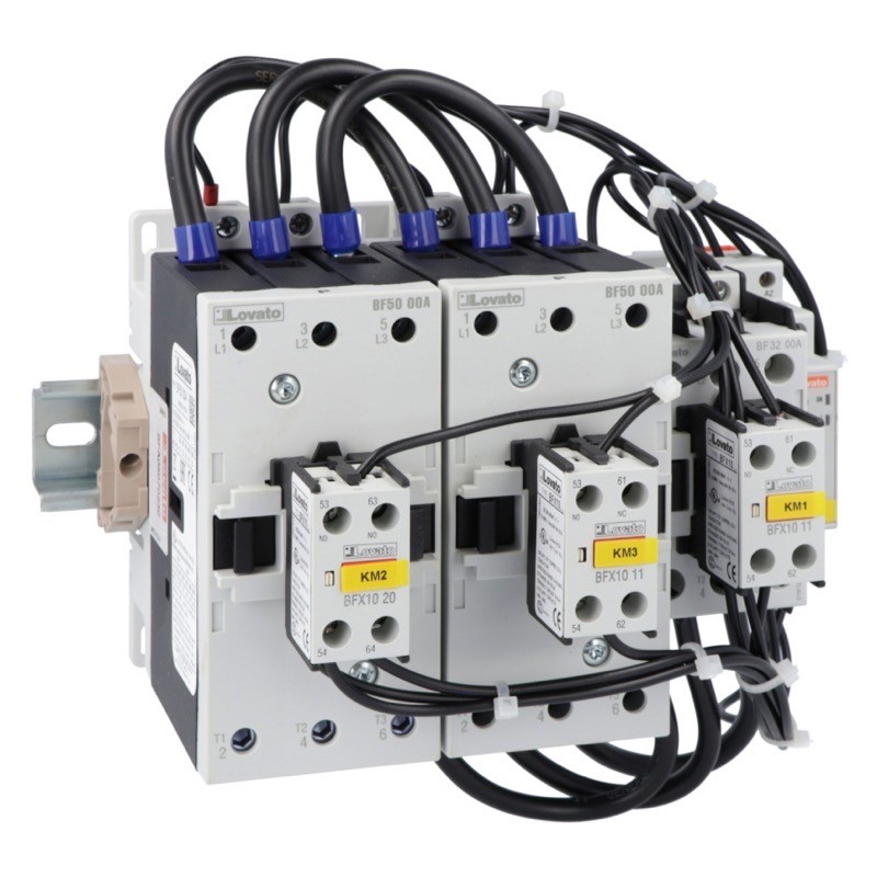 BFA05070024 Lovato Electric BFA 45kW Open Frame Star Delta Starter 85A 24VAC