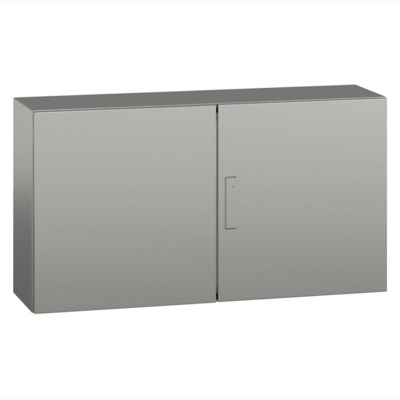 NSYS3X601230 Schneider Electric PanelSeT S3X Stainless Steel 304L 600H x 1200W x 300mmD Wall Mounting Enclosure IP55