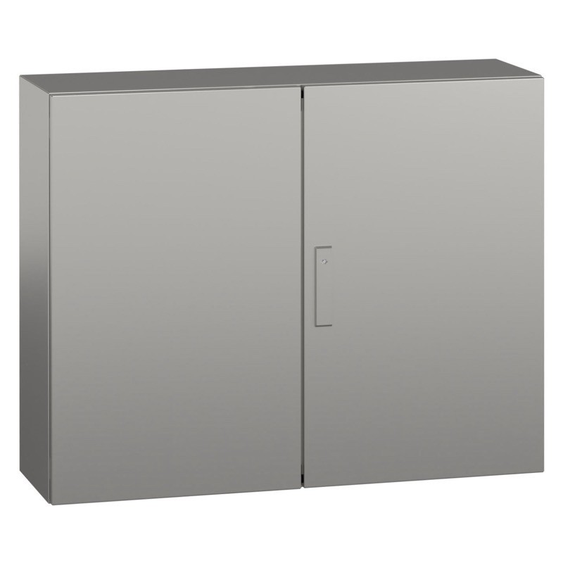 NSYS3X801030 Schneider Electric PanelSeT S3X Stainless Steel 304L 800H x 1000W x 300mmD Wall Mounting Enclosure IP55