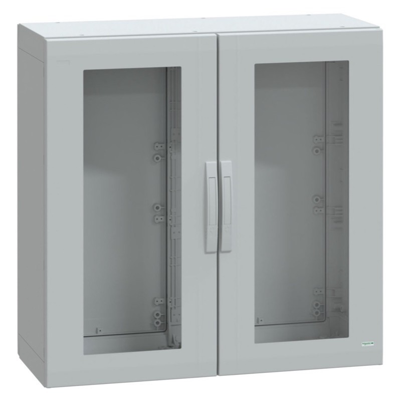 NSYPLA10103TG Schneider Electric Thalassa PLA GRP 1000H x 1000W x 320mmD Floor Standing Enclosure IP65 Glazed Doors
