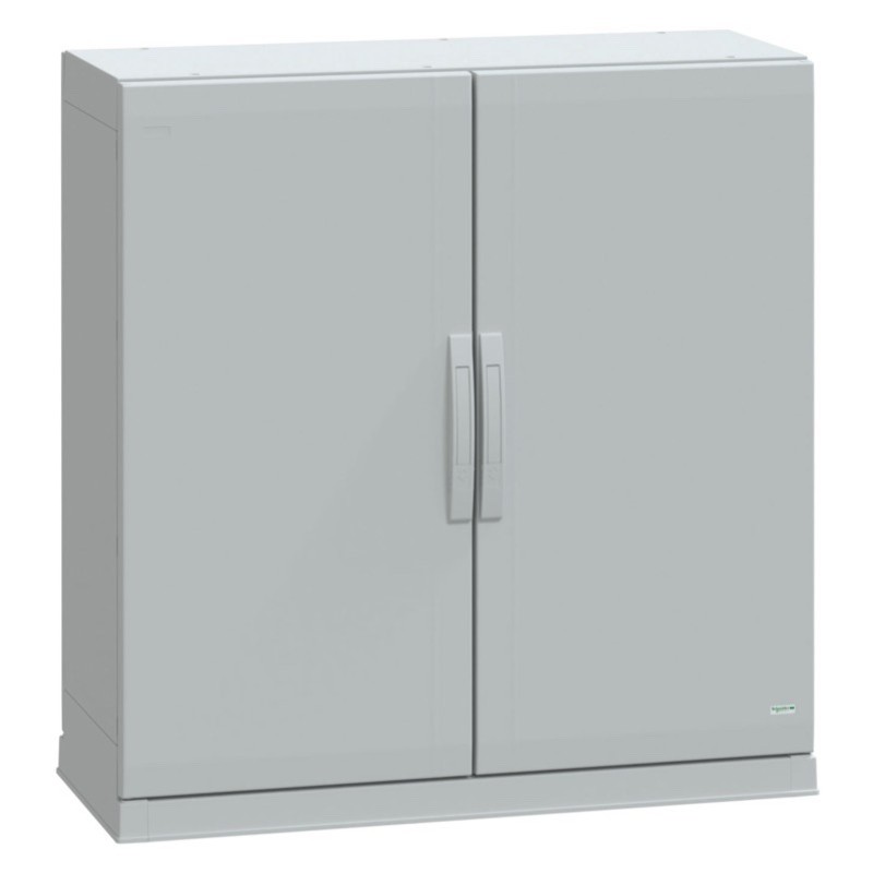 NSYPLAZ10104G Schneider Electric Thalassa PLAZ GRP 1000H x 1000W x 420mmD Floor Standing Enclosure IP54 with Open Bottom