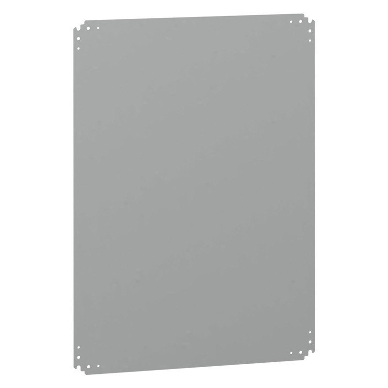 NSYPMM107 Schneider Electric Thalassa PLA Internal Mounting Plate Galvanised Steel 890H x 625W x 2.5mmD