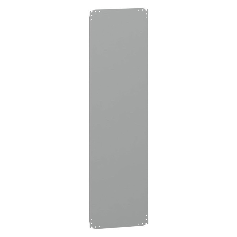 NSYPMM155 Schneider Electric Thalassa PLA Internal Mounting Plate Galvanised Steel Plate 1390H x 375W x 2.5mmD