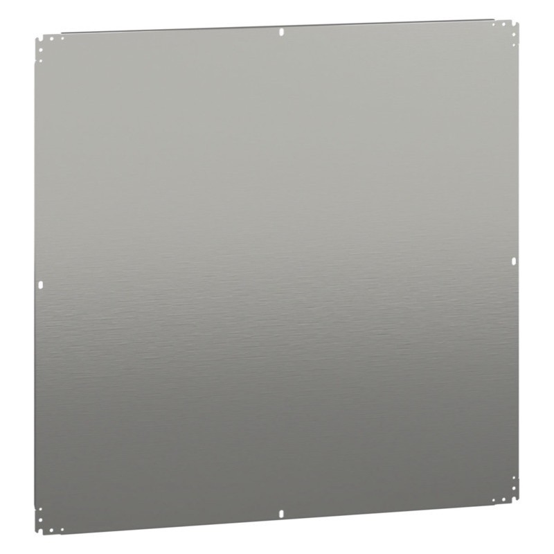 NSYMM1212 Schneider Electric PanelSeT NSYMM Internal Mounting Plate Galvanised Steel Dimensions 1150H x 1150W x 2.5mmD