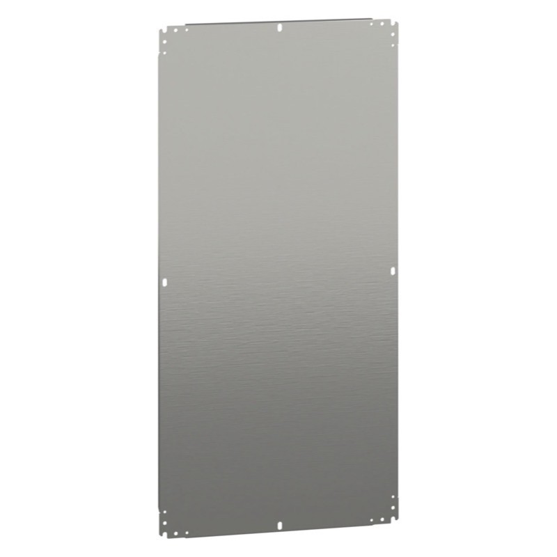 NSYMM126 Schneider Electric PanelSeT NSYMM Internal Mounting Plate Galvanised Steel Dimensions 1150H x 550W x 2.5mmD