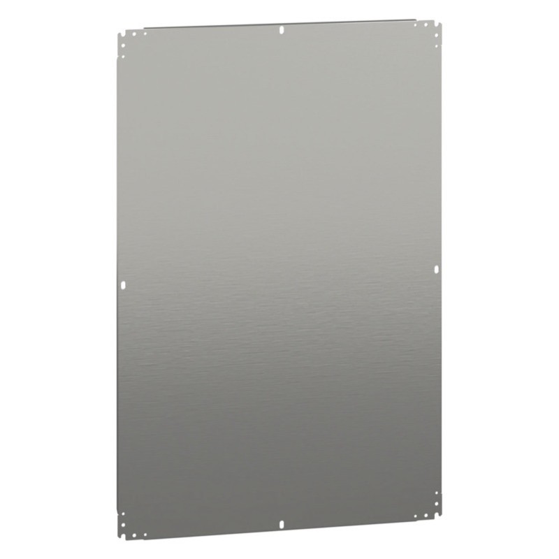 NSYMM128 Schneider Electric PanelSeT NSYMM Internal Mounting Plate Galvanised Steel Dimensions 1150H x 750W x 2.5mmD