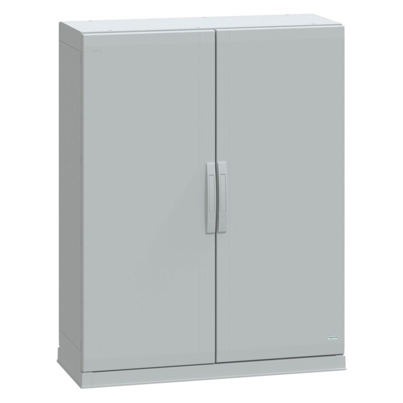 NSYPLAZ12104G Schneider Electric Thalassa PLAZ GRP 1250H x 1000W x 420mmD Floor Standing Enclosure IP54 with Open Bottom