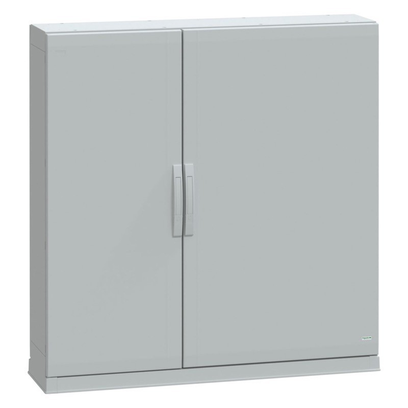 NSYPLAZ12123G Schneider Electric Thalassa PLAZ GRP 1250H x 1250W x 320mmD Floor Standing Enclosure IP54 with Open Bottom