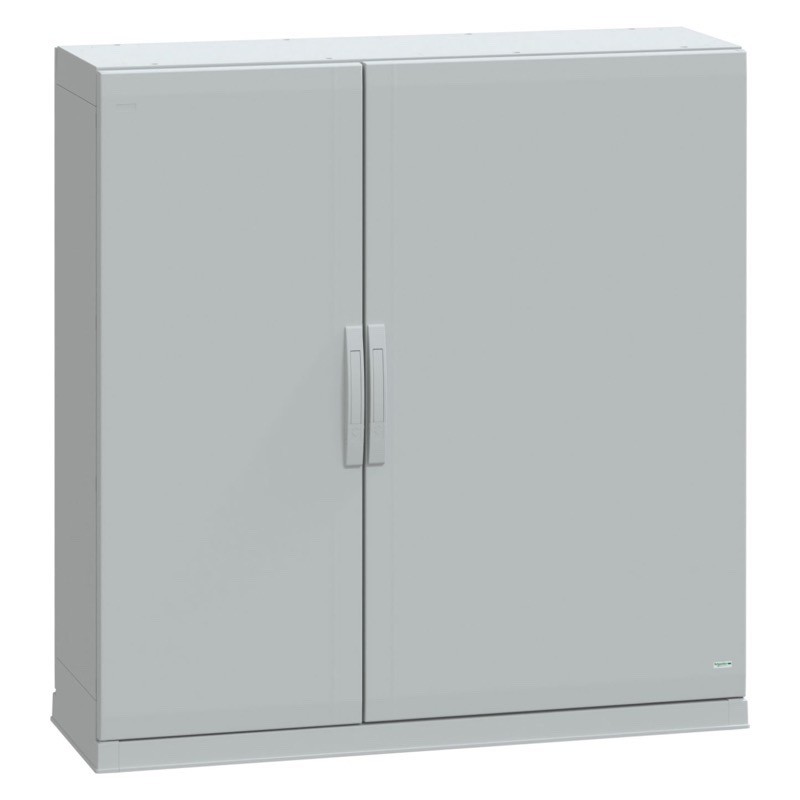 NSYPLAZ12124G Schneider Electric Thalassa PLAZ GRP 1250H x 1250W x 420mmD Floor Standing Enclosure IP54 with Open Bottom