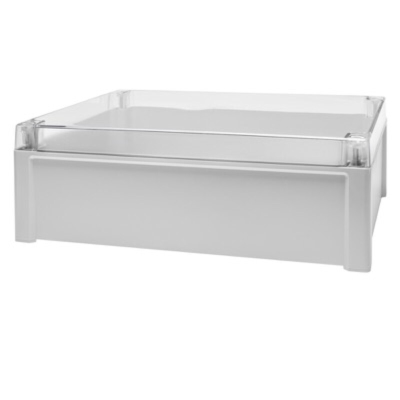 TA 342912T Fibox Tempo ABS 344 x 289 x 117mmD Enclosure Clear Lid IP65