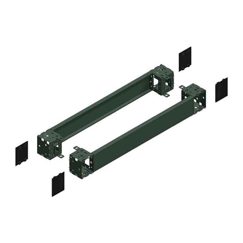 NSYSPF4100 Schneider Spacial Front &amp; Rear Plinths 100H x 400mmW RAL7022