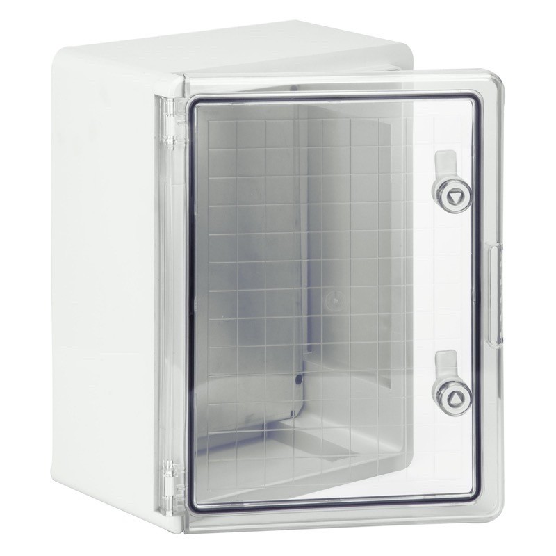 50107058 WISKA WDB T3 ABS 400H x 300W x 170mmD Distribution Enclosure Transparent Door IP65
