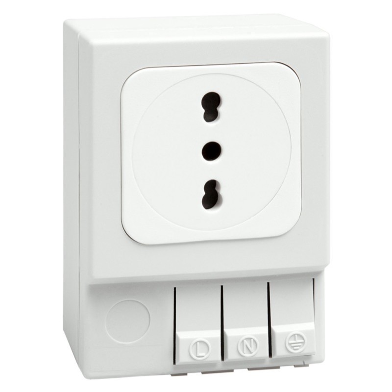 03505.0-01 STEGO SD 035 DIN Rail Mounted Electrical Socket without Fuse Italy
