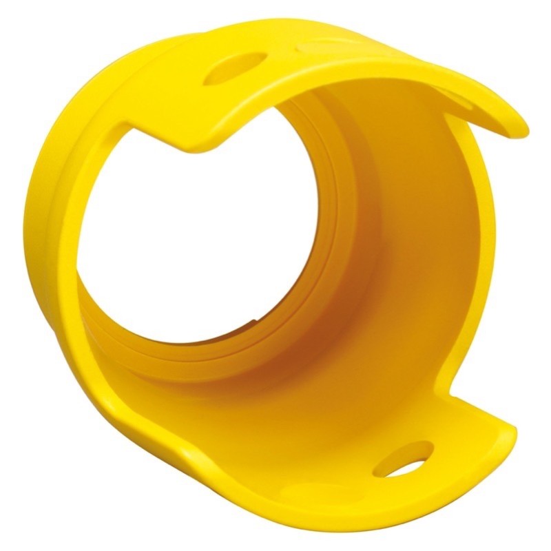 LPXAU158 Lovato Electric Platinum Yellow Padlockable Shroud for Emergency Stop Buttons