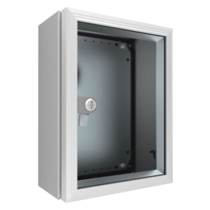 ADAB06080 nVent HOFFMAN ADAB Transparent Aluminium Window 600H x 800mmW with 2 Locks