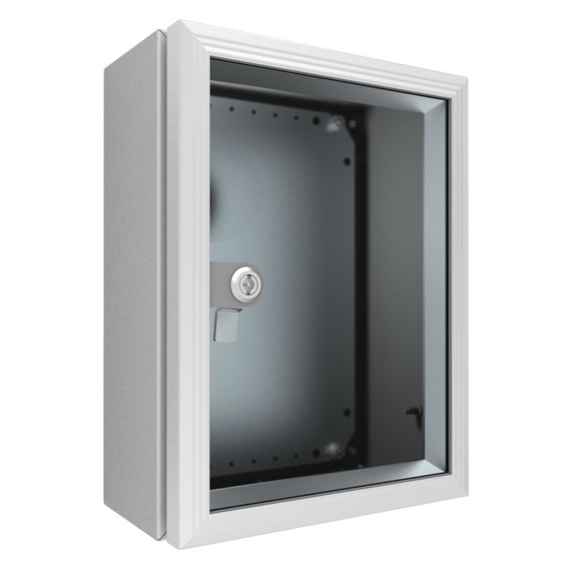 ADAB06040 nVent HOFFMAN ADAB Transparent Aluminium Window 600H x 400mmW with 2 Locks