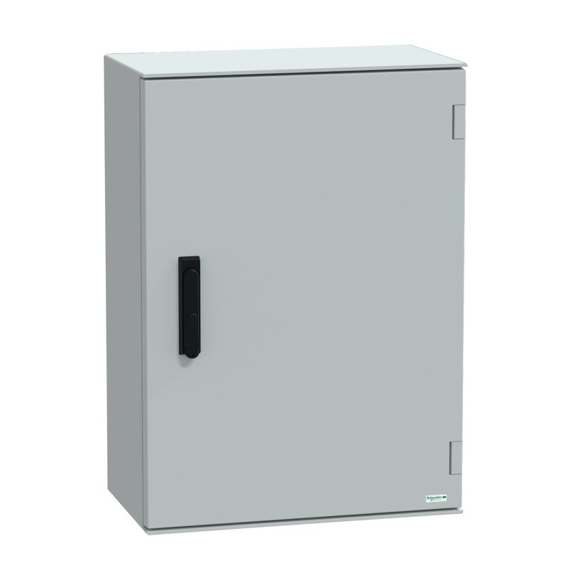 NSYPLM75VG Schneider PanelSeT PLM GRP 747H x 536W x 300mmD Wall Mounting Enclosure IP66 3 Point Lock