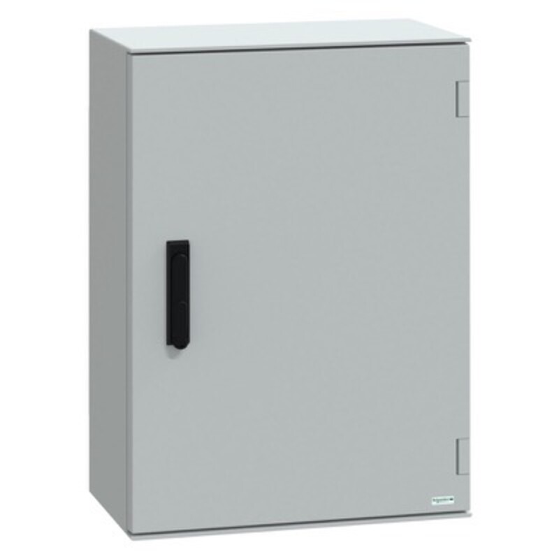 NSYPLM75VG Schneider PanelSeT PLM GRP 747H x 536W x 300mmD Wall Mounting Enclosure IP66 3 Point Lock