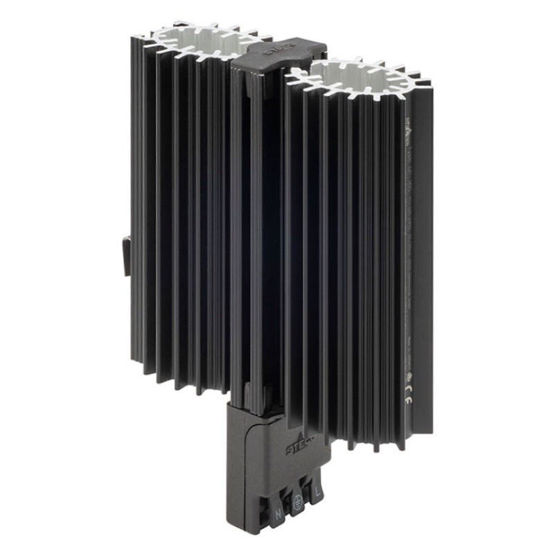 16503.0-00 STEGO LP 165 Enclosure Heater 100W Clamp Connectors 110-240V AC/DC DIN Rail Mount
