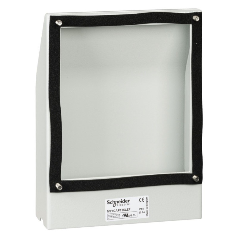 NSYCAP291LZF Schneider ClimaSys CA Painted Steel Cover Cut-out 291 x 291mm with Filter IP55