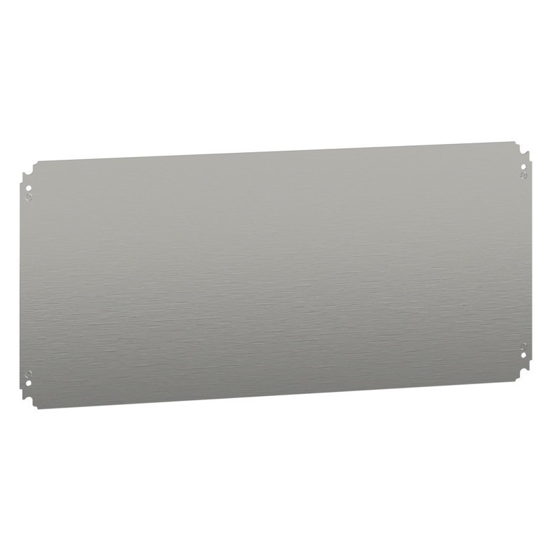 NSYMM48 Schneider Electric PanelSeT NSYMM Internal Mounting Plate for 400H x 800mmW Enclosure Galvanised Steel Plate