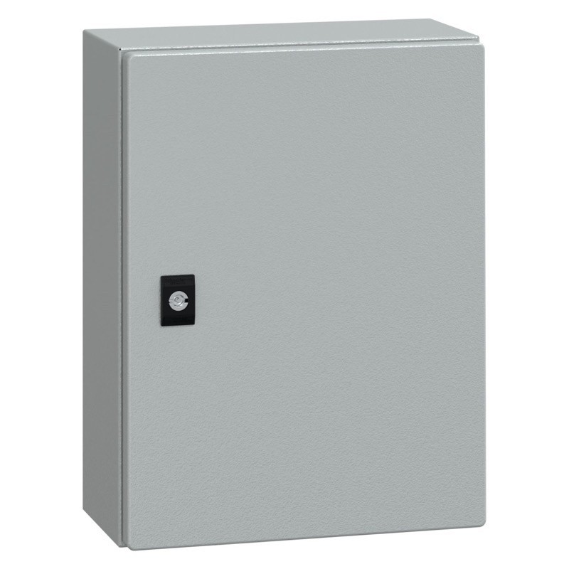 NSYCRN43150 Schneider Electric PanelSeT CRN Mild Steel 400H x 300W x 150mmD Wall Mounting Enclosure IP66