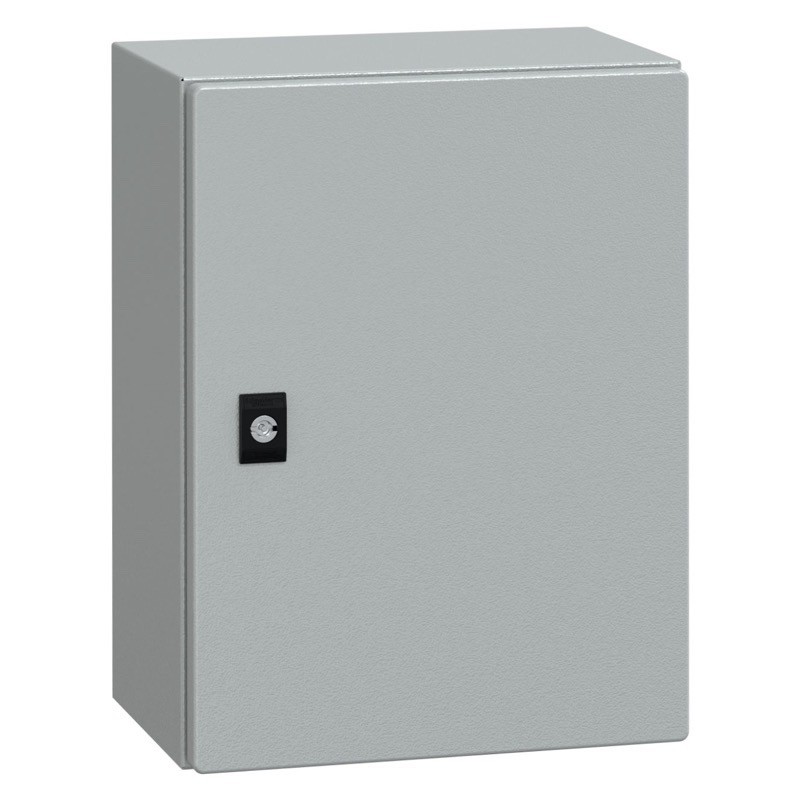 NSYCRN43200 Schneider Electric PanelSeT CRN Mild Steel 400H x 300W x 200mmD Wall Mounting Enclosure IP66