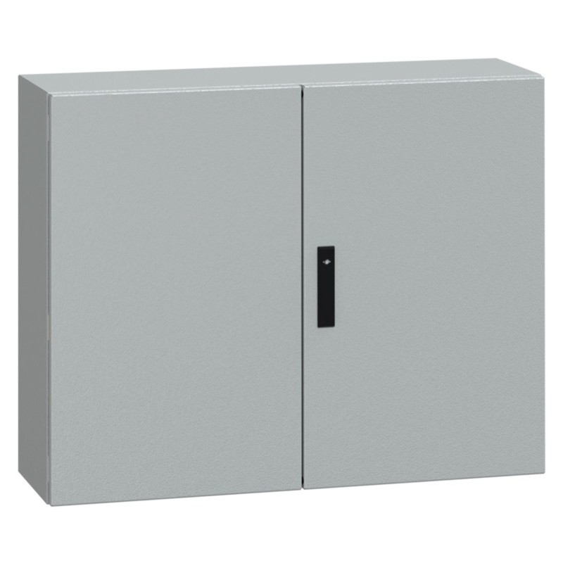 NSYCRN810300D Schneider PanelSeT CRN Mild Steel 800H x 1000W x 300mmD Wall Mounting Enclosure IP55