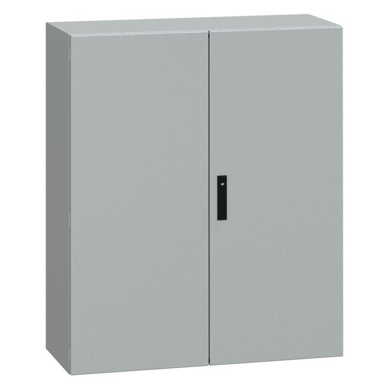 NSYCRN1210400D Schneider PanelSeT CRN Mild Steel 1200H x 1000W x 400mmD Wall Mounting Enclosure IP55