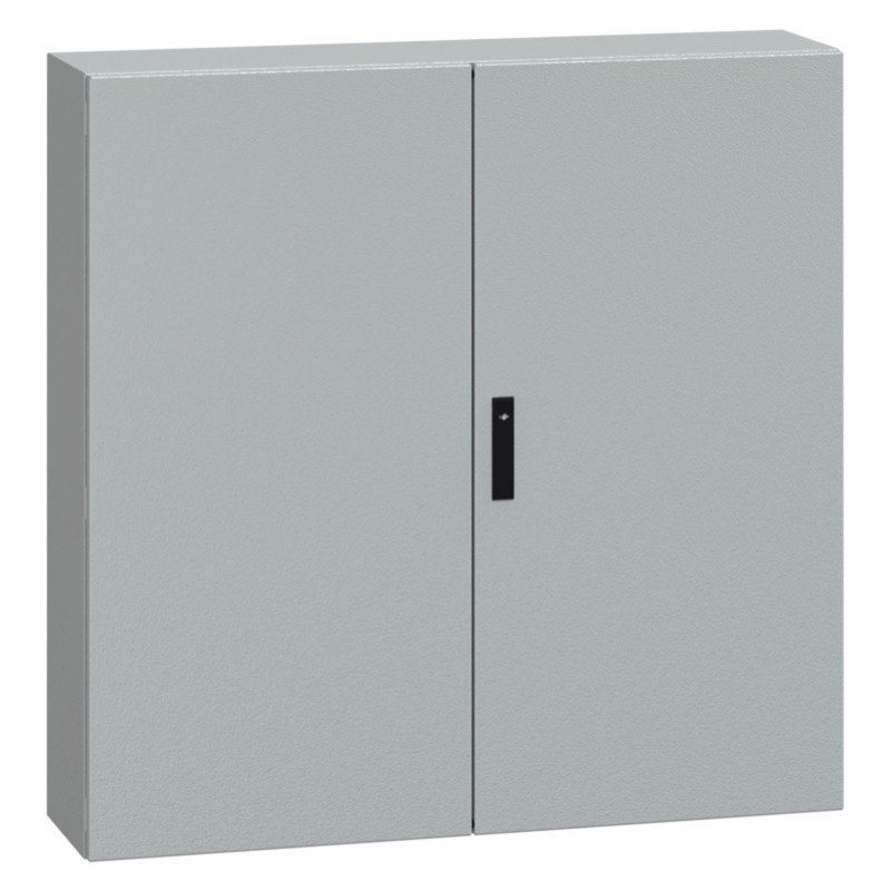 NSYCRN1212300D Schneider PanelSeT CRN Mild Steel 1200H x 1200W x 300mmD Wall Mounting Enclosure IP55