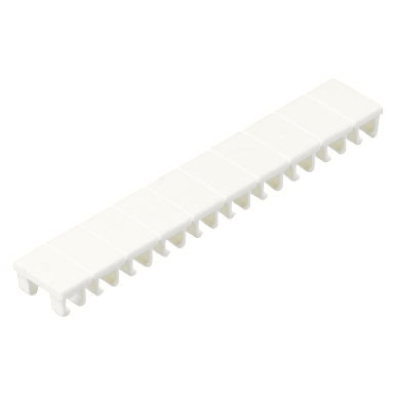04.242.5053.0 Wieland selos Blank Marker Strip for 2.5mm Terminals (25 Strips/10)