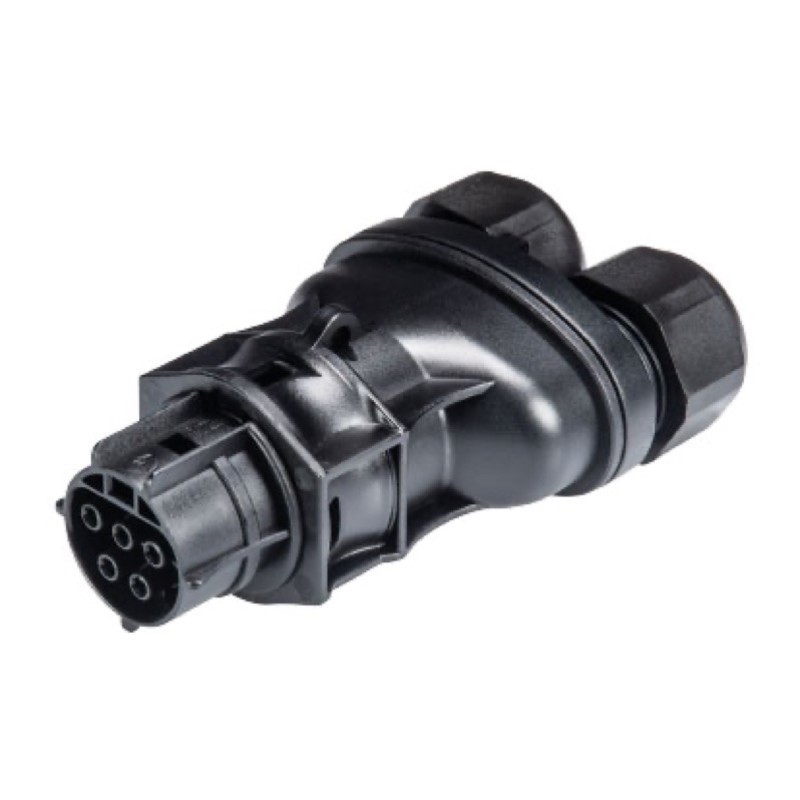 96.051.4353.1 Wieland RST 3 Pole Female Splitter Connector 10-14mm Cable Diameter Screw Terminals