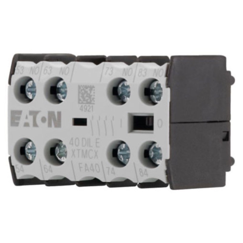 40DILE Eaton DILE Auxiliary Contact Block 4 x N/O Contacts Top Mounting