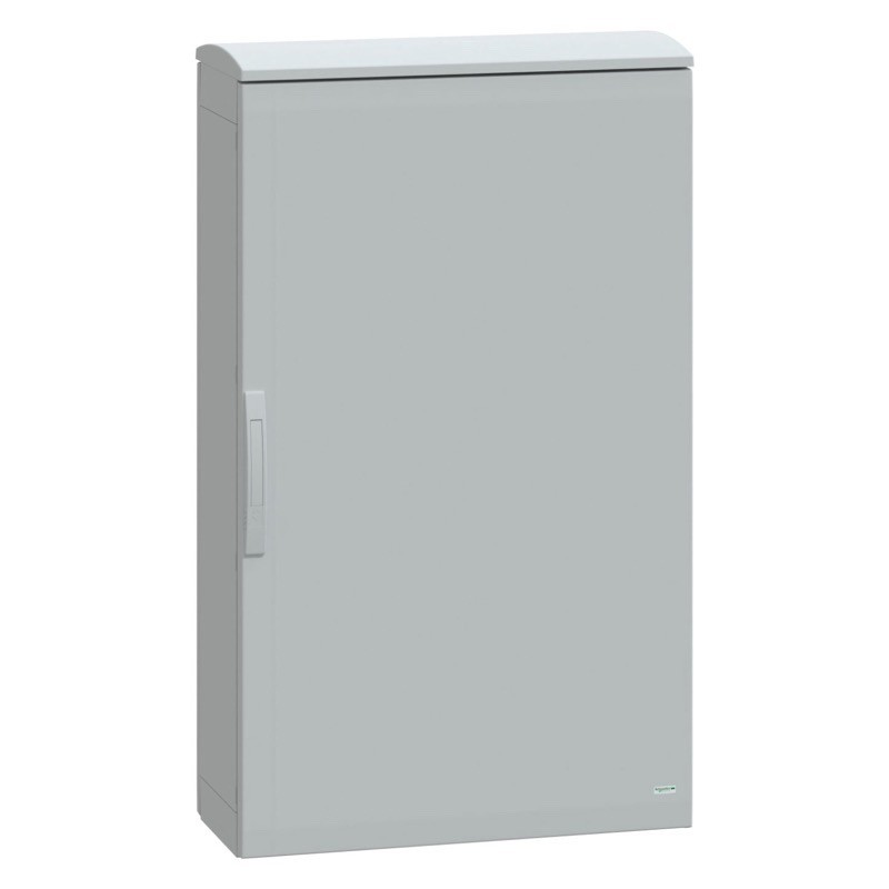 NSYPLAT1273G Schneider Thalassa PLAT GRP 1250H x 750W x 320mmD Floor Standing Enclosure with Ventilated Canopy IP44