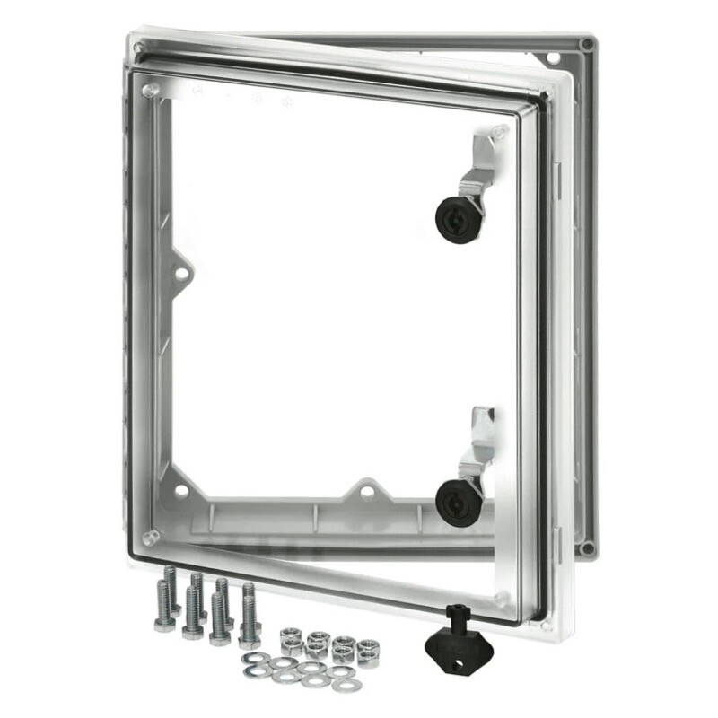 PW 504409 T Fibox PW Inspection Protection Window 503 x 451 x 88mm with Double Bit Locks IP66