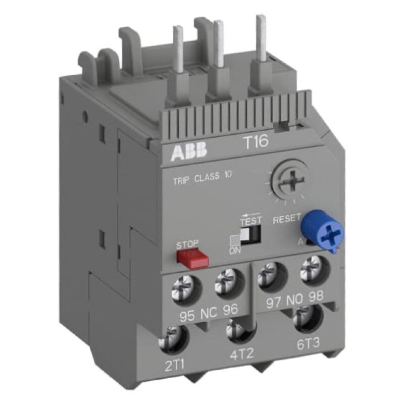 1SAZ711201R1017 ABB T16 0.41 - 0.55A Thermal Overload Relay for AS09 - AS16 Mini Contactors 
