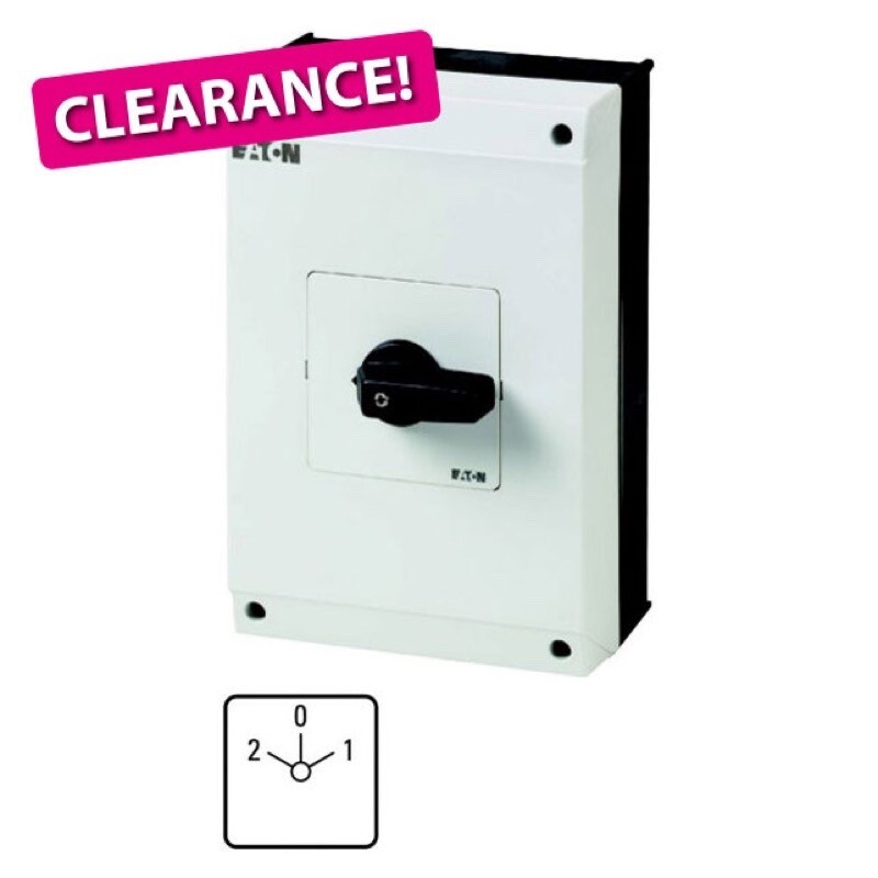 T5B-3-7/I4 Eaton T5B Multi-speed Switch 63A Surface Mounting