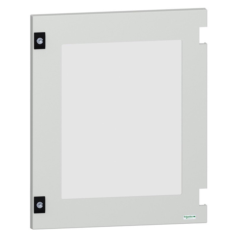 NSYDPLM54TG Schneider Thalassa PLM Spare Glazed Door for NSYPLM54TG Enclosure without Lock RAL7035