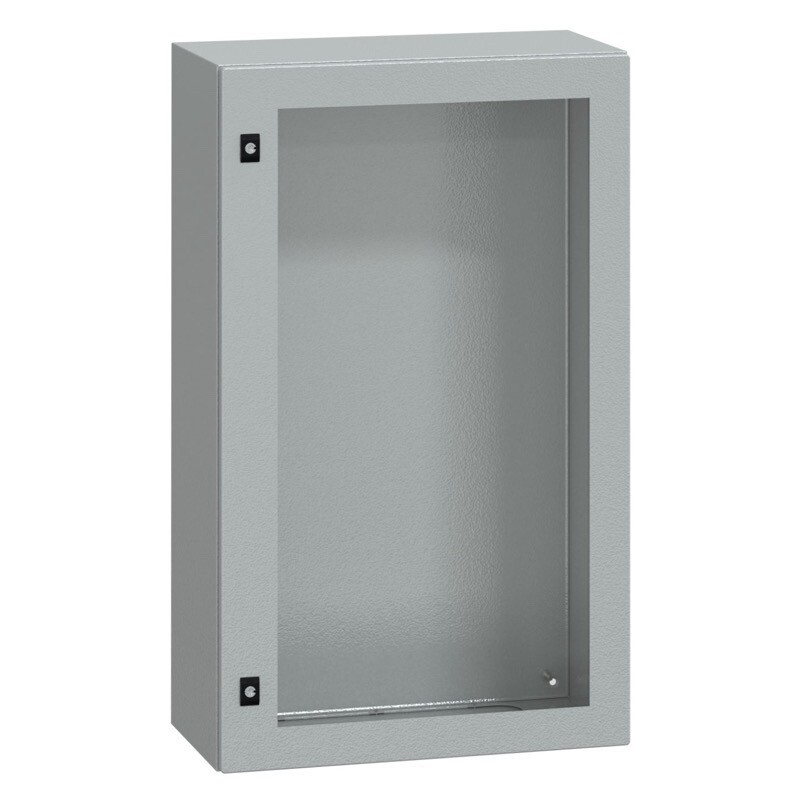 NSYCRN106300T Schneider PanelSeT CRN Mild Steel 1000H x 600W x 300mmD Wall Mounting Enclosure IP66 Glazed Door