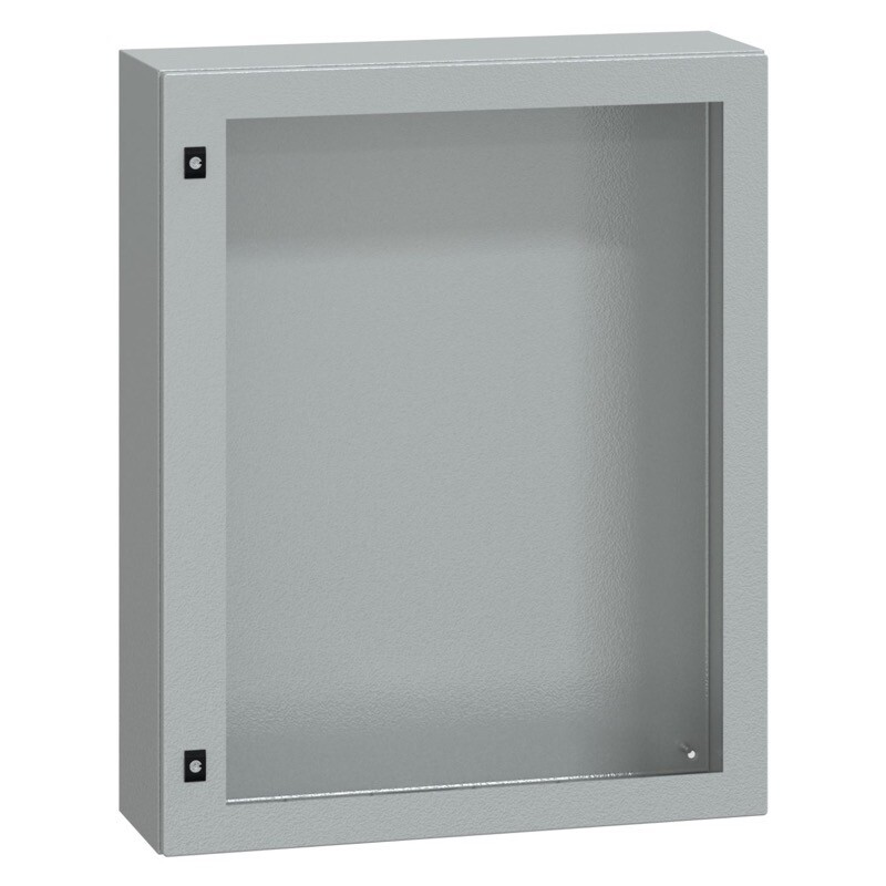 NSYCRN108250T Schneider PanelSeT CRN Mild Steel 1000H x 800W x 250mmD Wall Mounting Enclosure IP66 Glazed Door