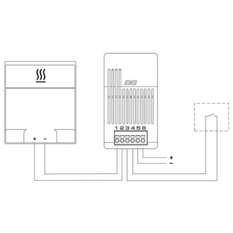 01010.0-00 STEGO DCM 010 Switch Module - DC Line 20-56V DC DIN Rail Fixing N/O Contact Max. Switching Capacity 15A