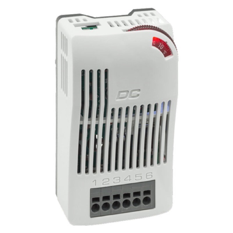 01011.0-42 STEGO DCT 010 Electronic Thermostat - DC Line N/C Contact 0 to +60 DegC 20-56V DC Max. Switching Capacity 11A DC 