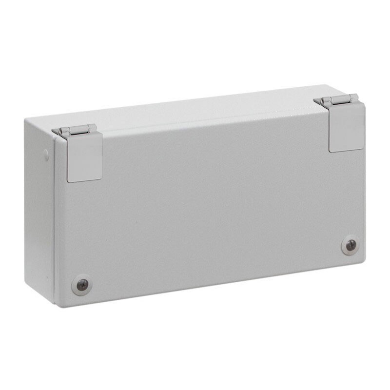 NSYSBM15308H-LONG Schneider PanelSeT SBM Mild Steel 150H x 300W x 80mmD Terminal Box IP66