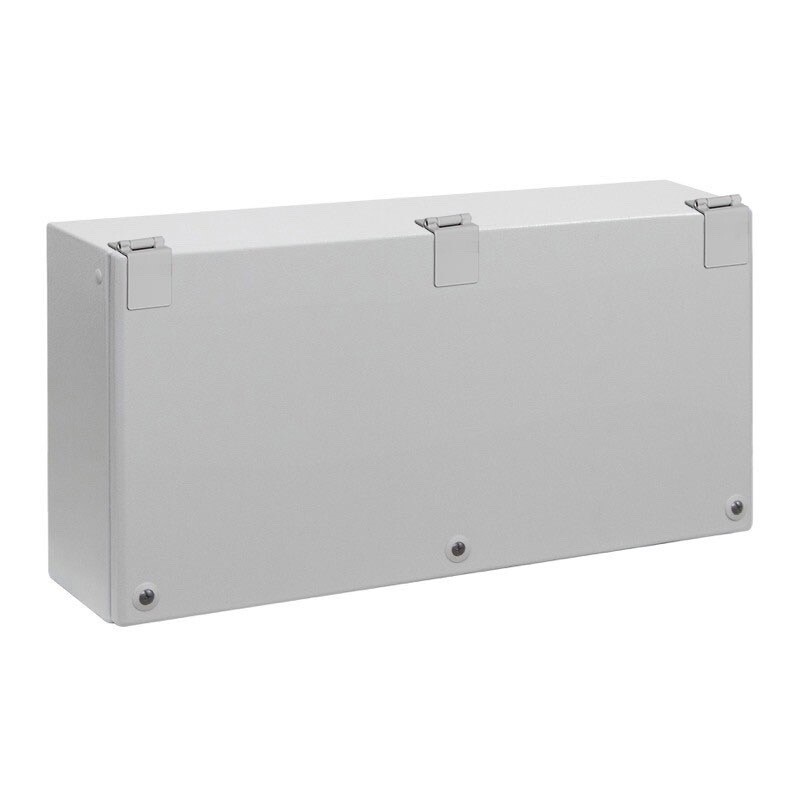 NSYSBM205012H-LONG Schneider PanelSeT SBM Mild Steel 200H x 500W x 120mmD Terminal Box IP66