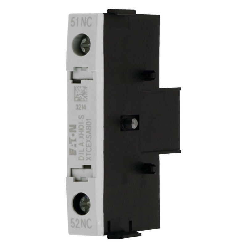 DILA-XHI01-S Eaton DILA Side Mounting Auxiliary 1 x N/C Contact 16A for DILA, DILM7-15