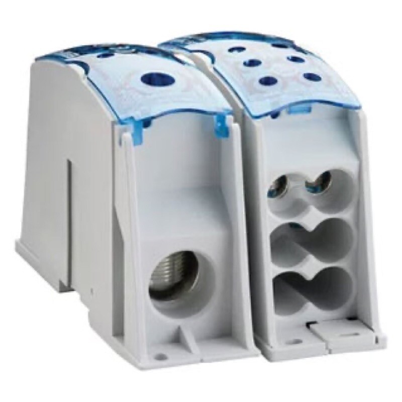 569201 nVent ERIFLEX UD6C500AL Single Pole Distribution Block 380A UL/CSA Cable Line 6 Cables Load Aluminium