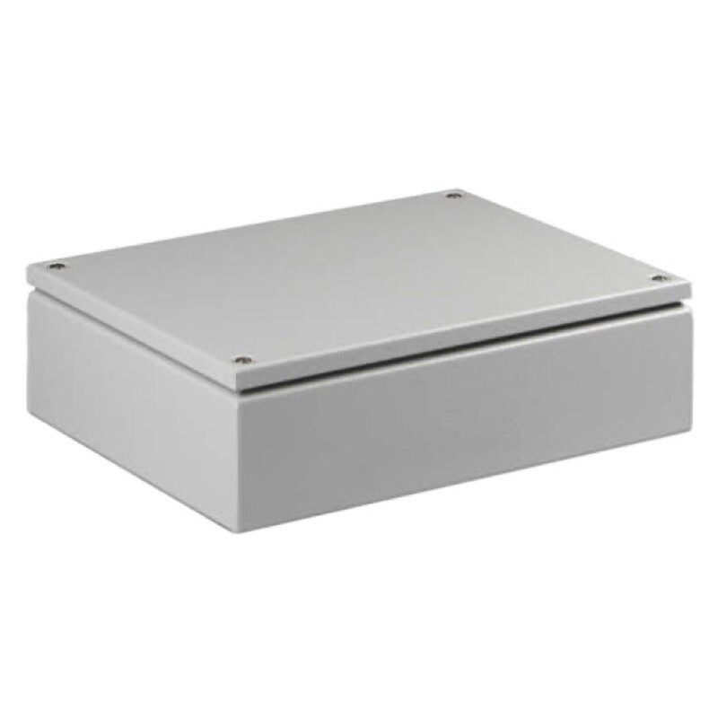 Ensto Cubo F Terminal Box 150 x 150 x 80 Mild Steel Painted RAL7035 IP66
