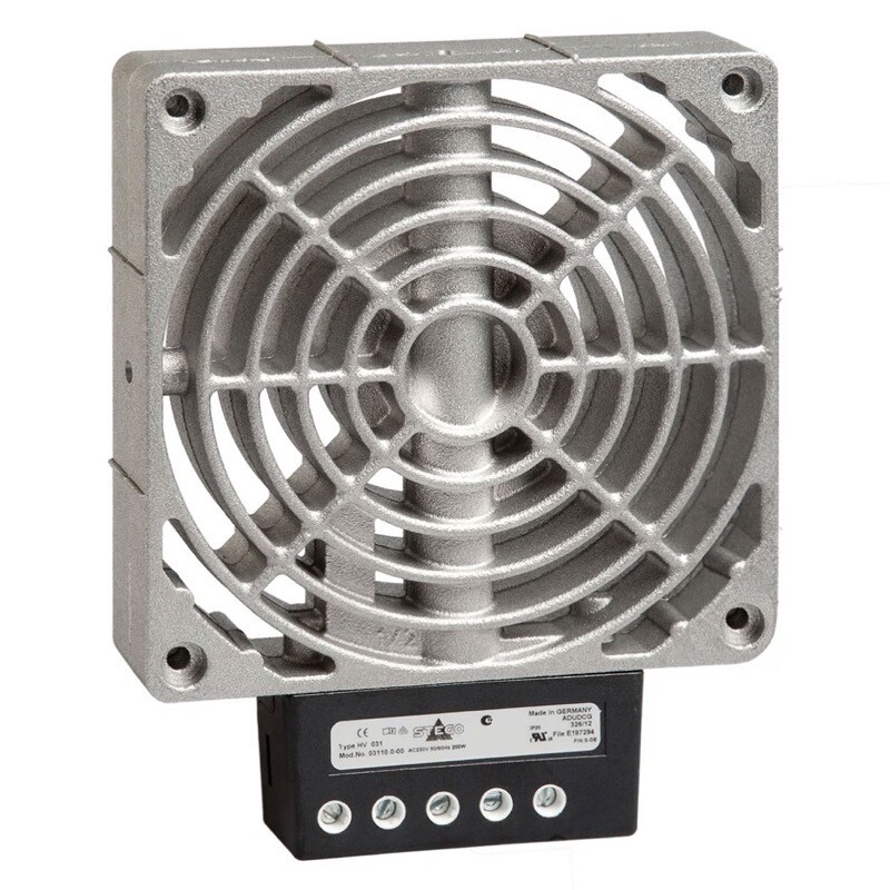 03101.0-00 STEGO HV 031 Enclosure Heater without Fan 150W 230V AC DIN Rail Fixing