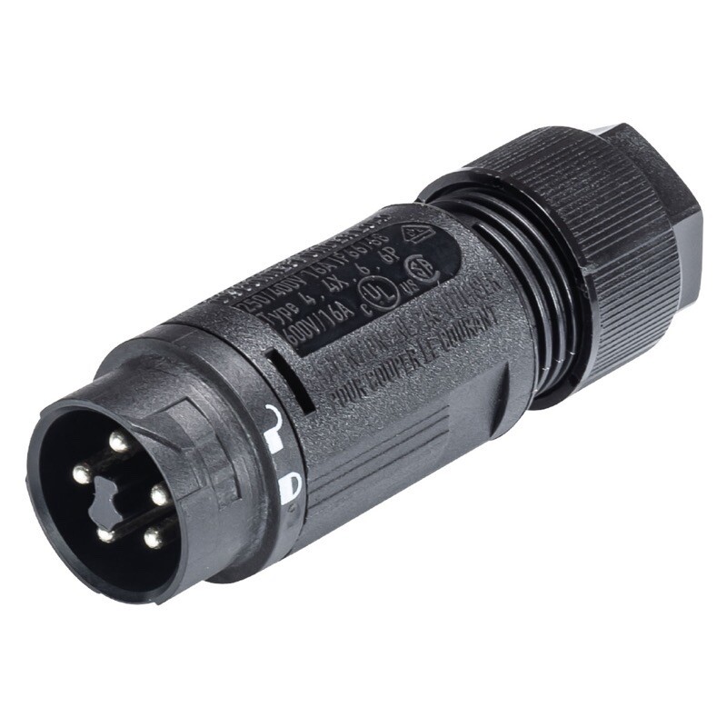 46.052.4553.1 Buy 46.052.4553.1 Wieland RST Mini 5 Pole Male Connector Suitable for Cable 7.1 - 13mm 6A 250/400V RST16I5 S S1 ZT6 SW