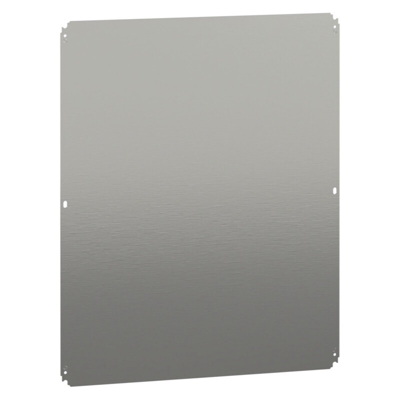 NSYMM108 Schneider Electric PanelSeT NSYMM Internal Mounting Plate Galvanised Steel Dimensions 950H x 750W x 2.5mmD 